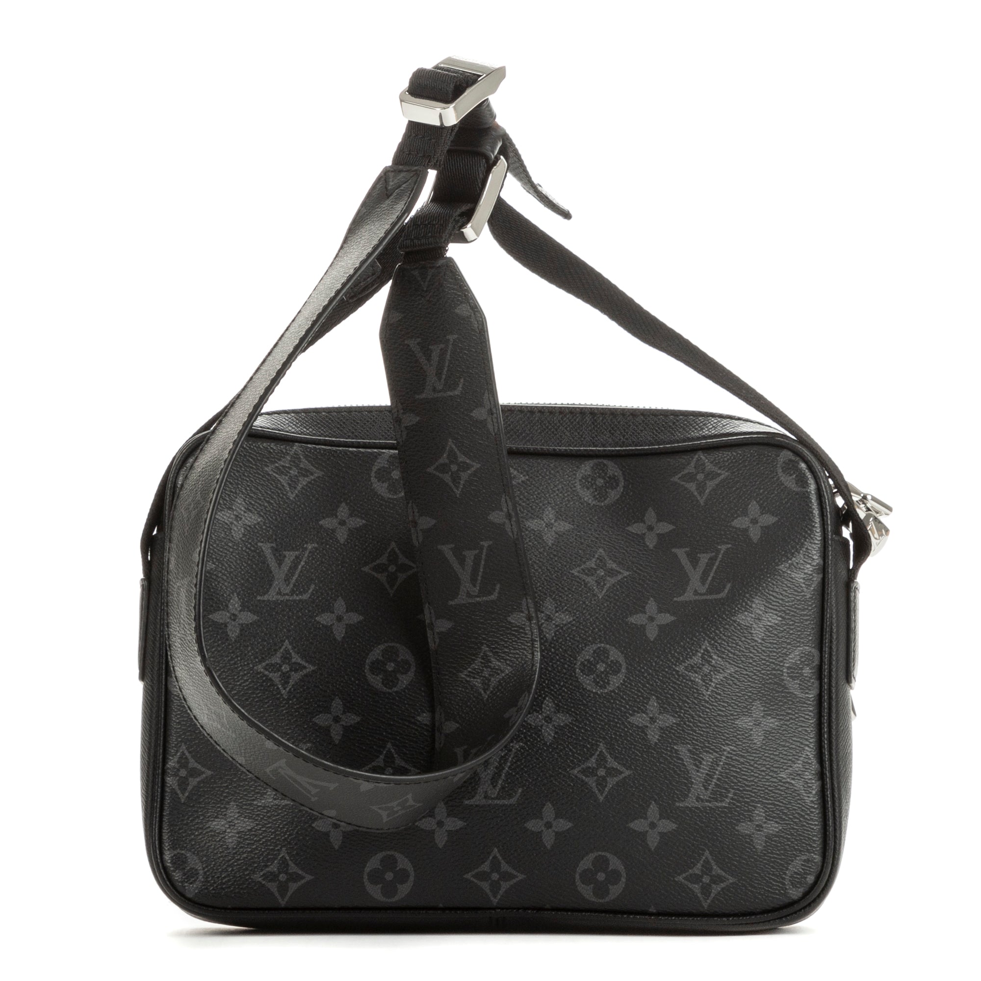 Shoulder Bag Taigarama Graphite Monogram Eclipse/Taiga leather