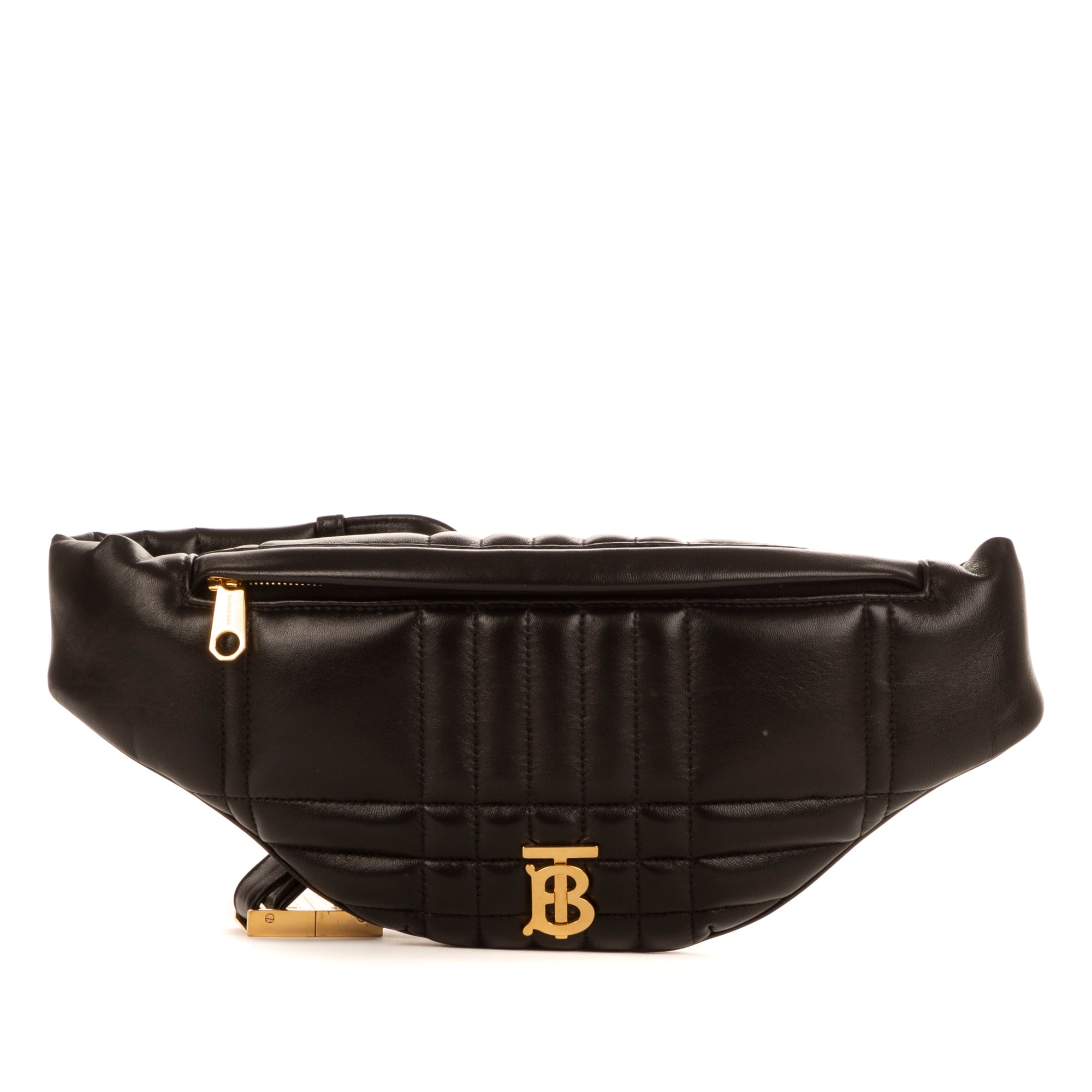 Waist Bag Banane BT Black Calfskin Leather