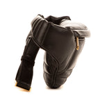 Sac Banane BT Cuir de Veau Noir