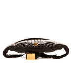 Sac Banane BT Cuir de Veau Noir