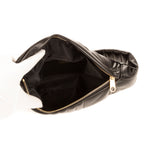 Sac Banane BT Cuir de Veau Noir