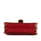 Shoulder Bag G Interlocking Red Calfskin leather