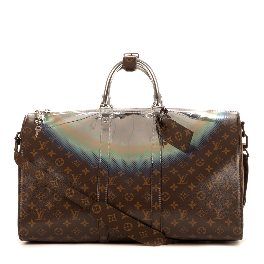 Bolsa de viaje Ed. limitada Nebula Keepall Bandouliere 50 Monograma Marrón