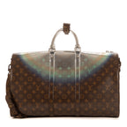 Bolsa de viaje Ed. limitada Nebula Keepall Bandouliere 50 Monograma Marrón