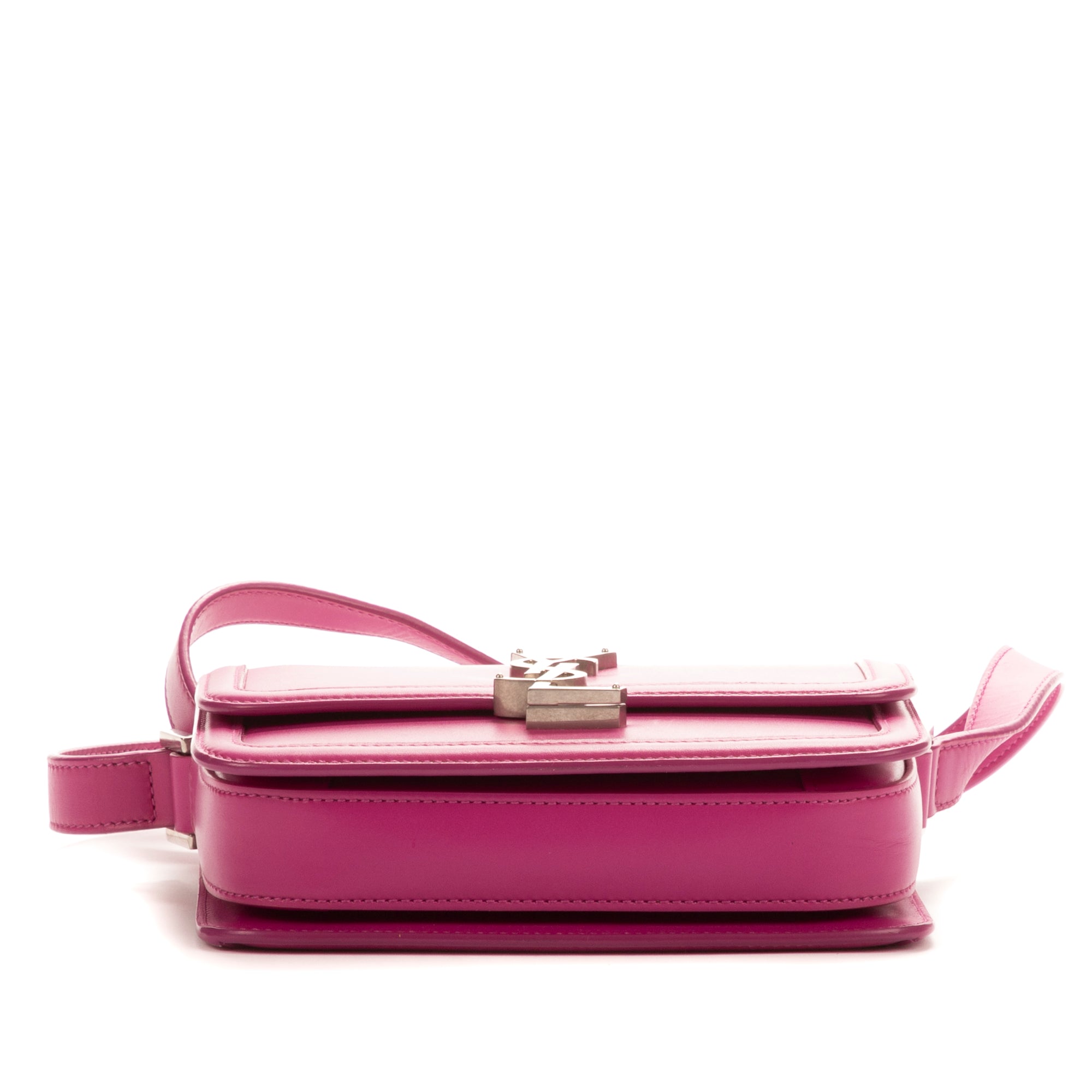 Shoulder Bag Solferino Pink Calfskin leather