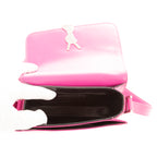 Shoulder Bag Solferino Pink Calfskin leather
