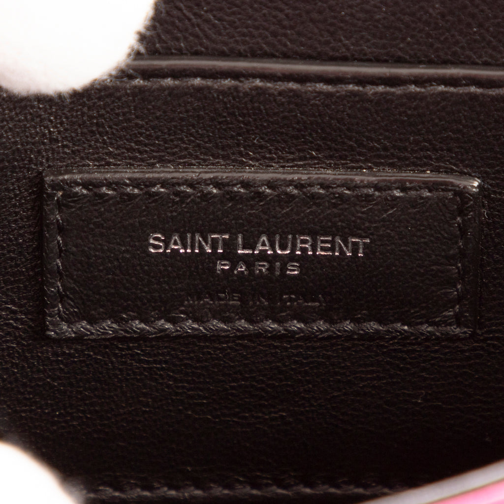 Shoulder Bag Solferino Pink Calfskin leather