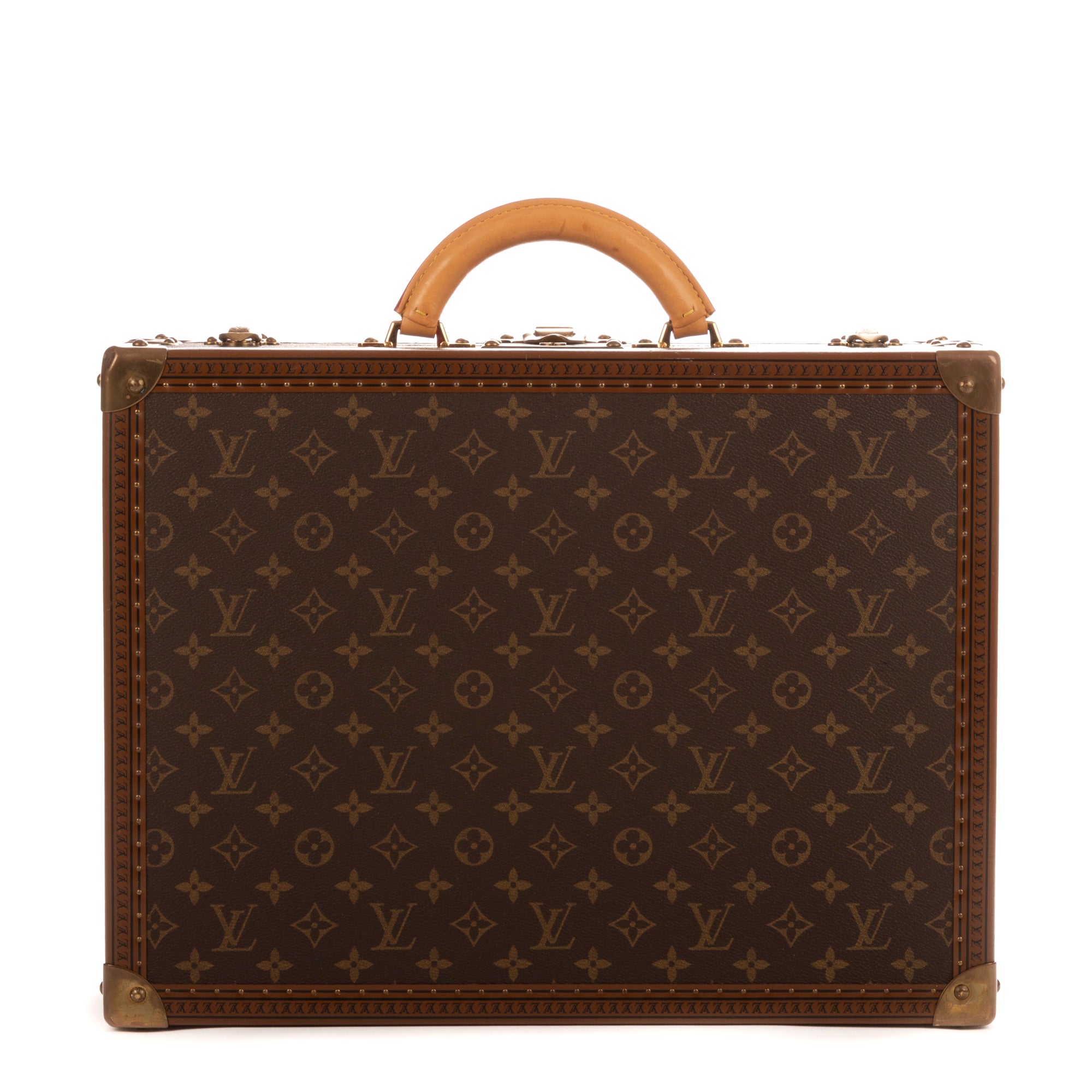 Mochila de viaje con maleta auxiliar Baúl Monogram marrón