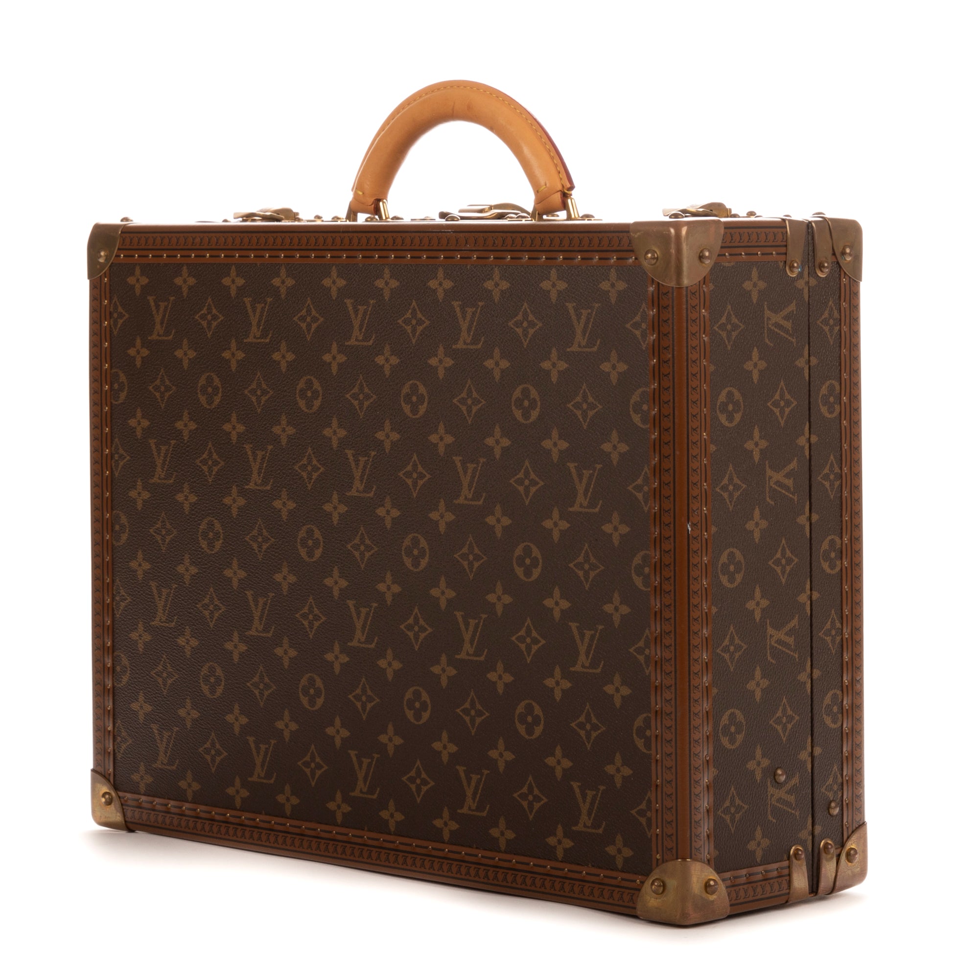 Mochila de viaje con maleta auxiliar Baúl Monogram marrón