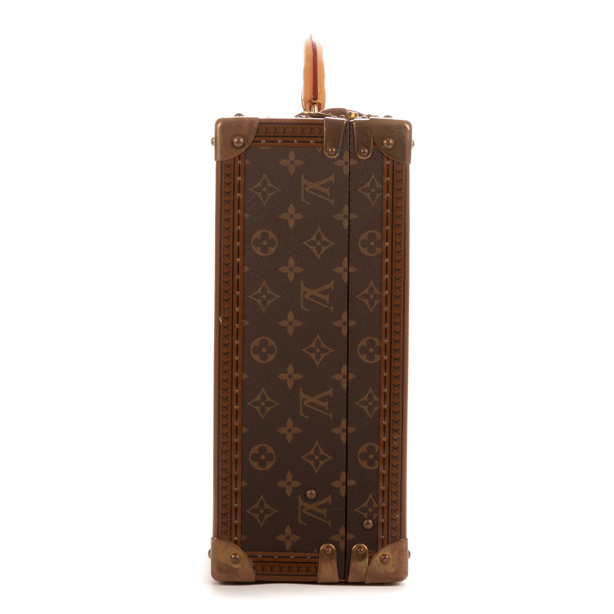 Mochila de viaje con maleta auxiliar Baúl Monogram marrón