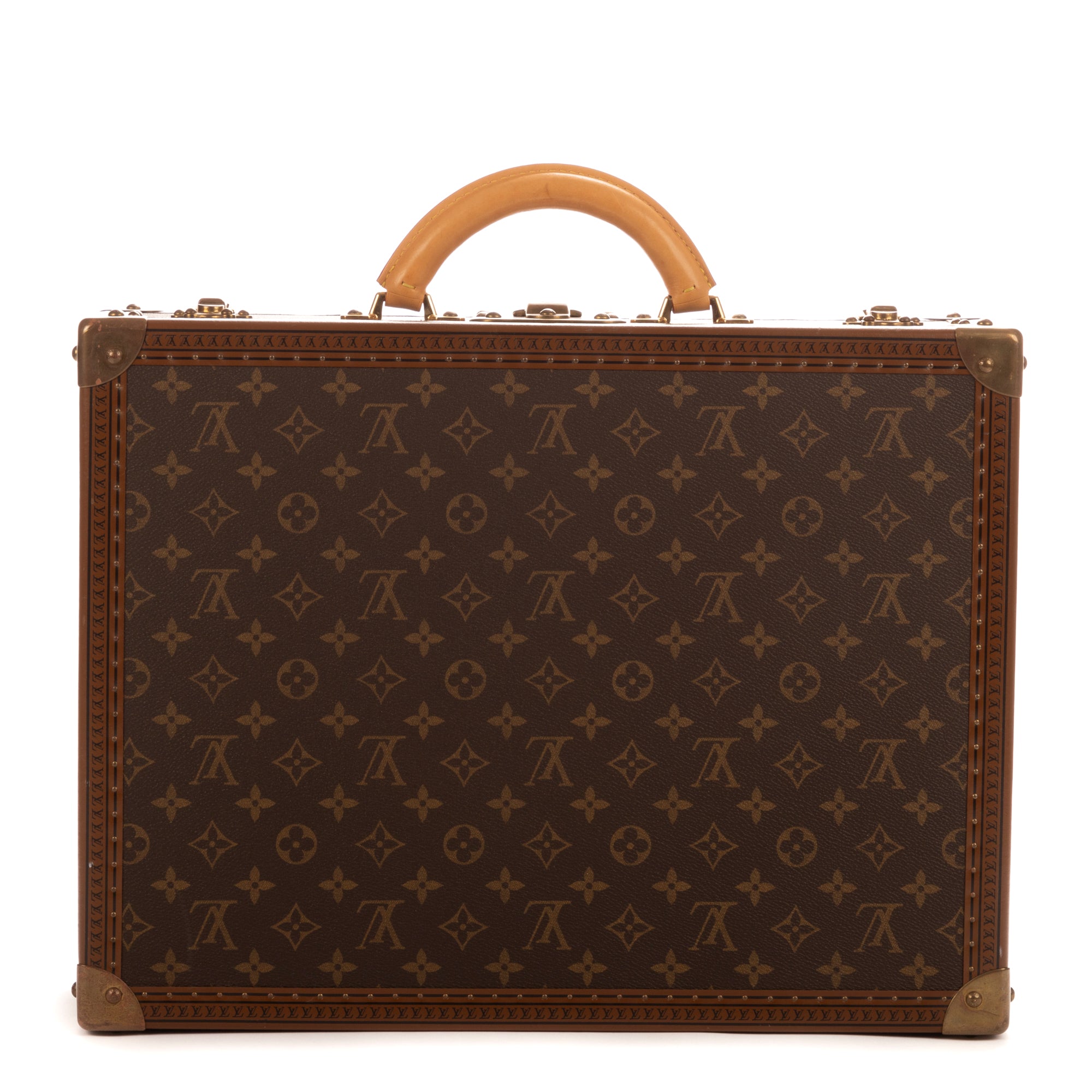 Mochila de viaje con maleta auxiliar Baúl Monogram marrón