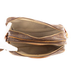 Bandolera Reporter Monograma Marrón