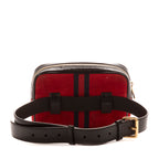 Waist Bag Ophidia Camera Belt Red Suede