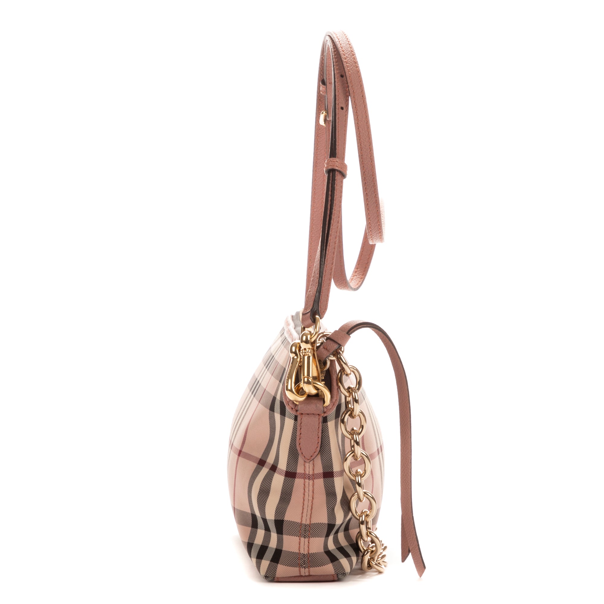 Shoulder Bag Sling Pink Pink Check
