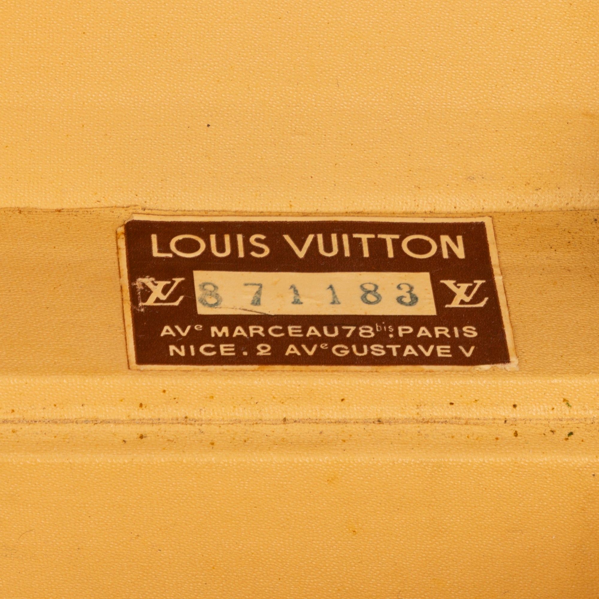 Louis Vuitton - Malle Alzer - Marron