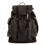 Mochila Christopher Damier Graphite de grafito