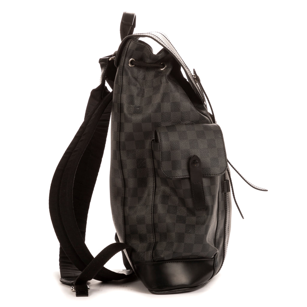 Mochila Christopher Damier Graphite de grafito