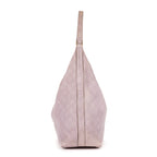 Bolso de hombro grande hobo de piel de becerro Guccissima lila