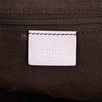 Bolso de hombro grande hobo de piel de becerro Guccissima lila