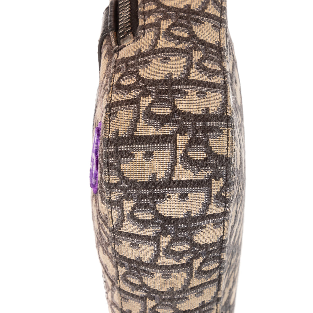 Shoulder Bag Ltd. Ed. Kenny Scharf Messenger Beige Embroidered Oblique