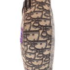 Shoulder Bag Ltd. Ed. Kenny Scharf Messenger Beige Embroidered Oblique