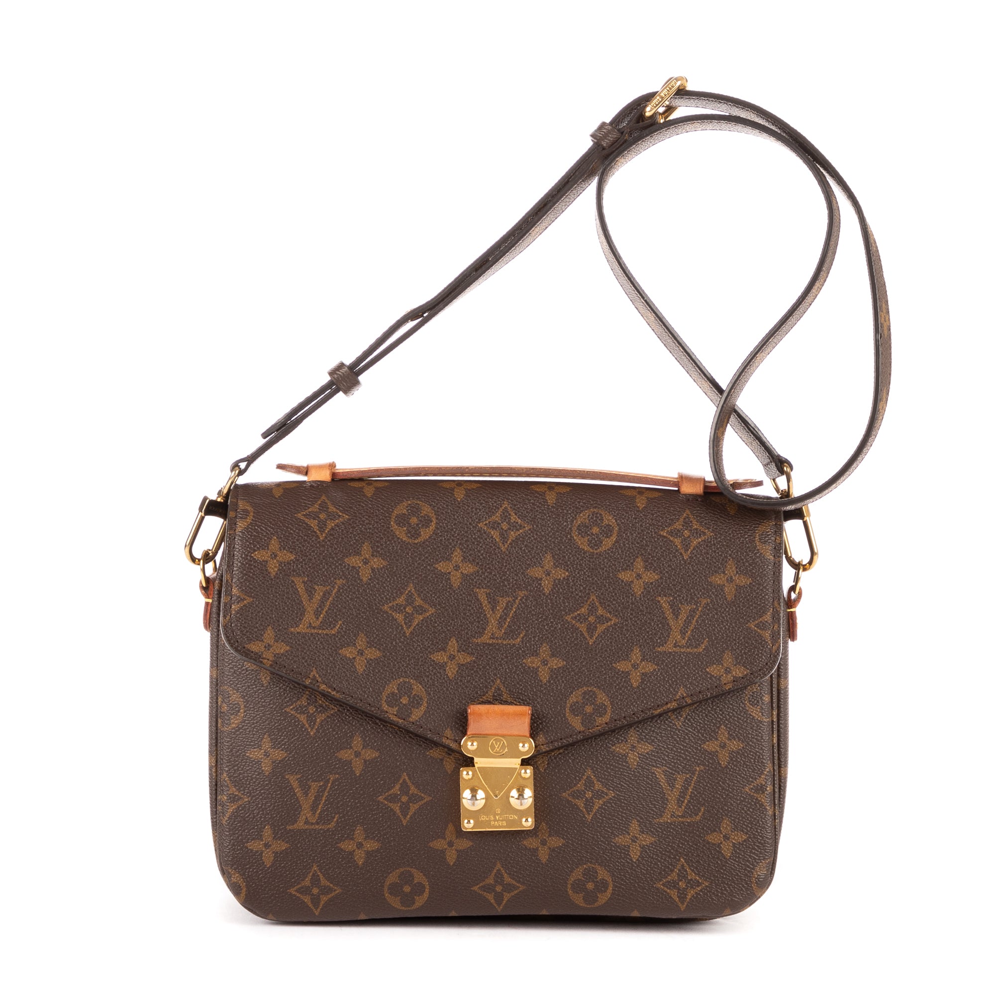 Shoulder Bag Pochette Metis Brown Monogram Canvas