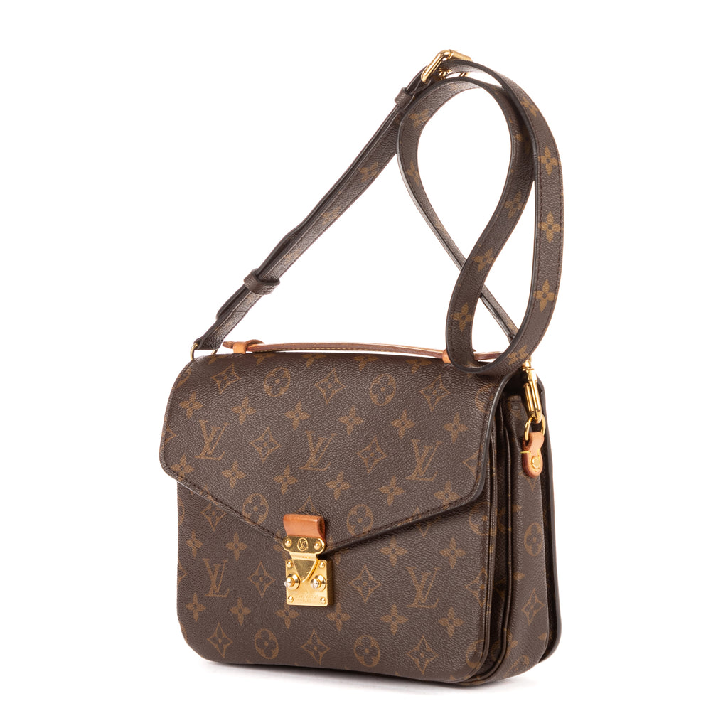 Shoulder Bag Pochette Metis Brown Monogram Canvas