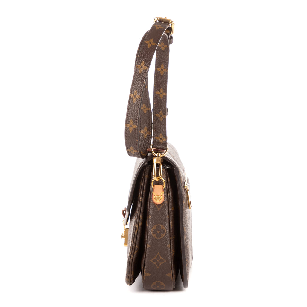 Shoulder Bag Pochette Metis Brown Monogram Canvas