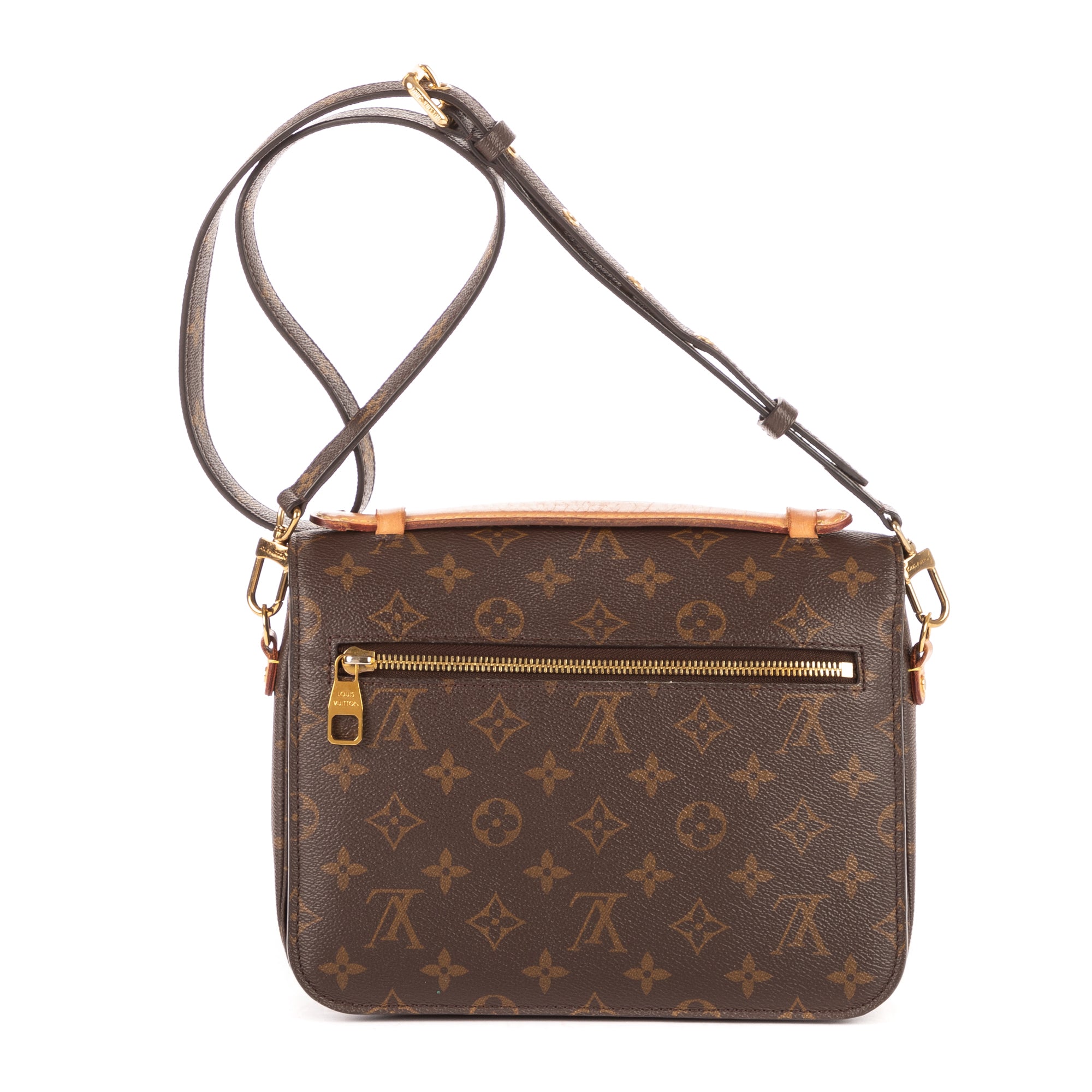 Shoulder Bag Pochette Metis Brown Monogram Canvas