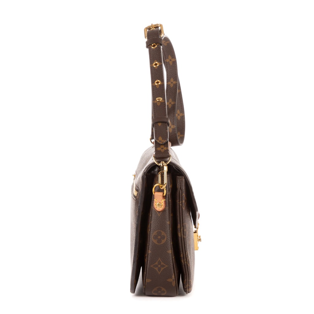 Shoulder Bag Pochette Metis Brown Monogram Canvas