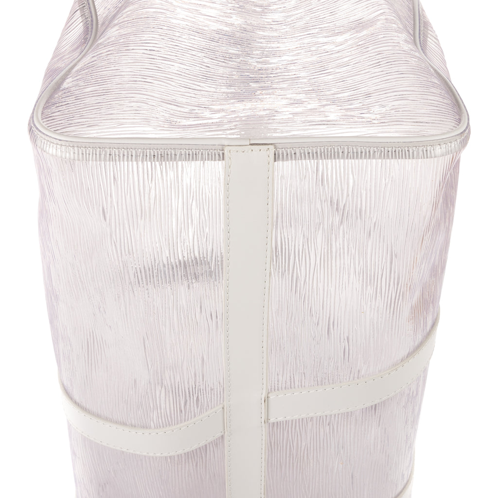 Bolsa de viaje edición limitada Keepall Wavy 50 Epi Plage transparente