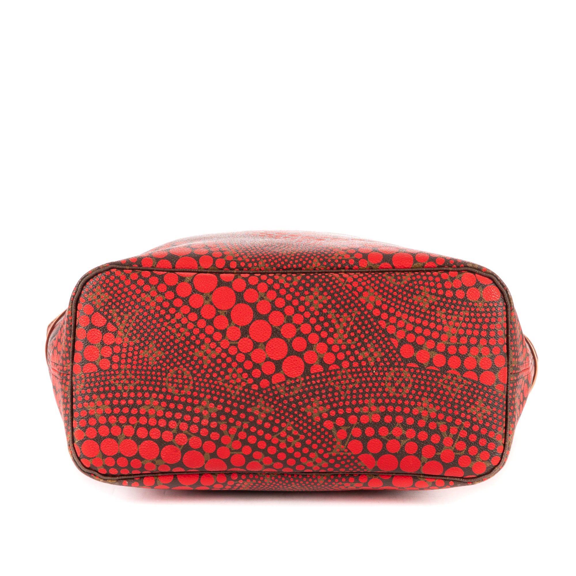 Shoulder Bag Ltd. Ed. Neverfull Kusama Yayoi MM Brown Monogram Infinite Dots