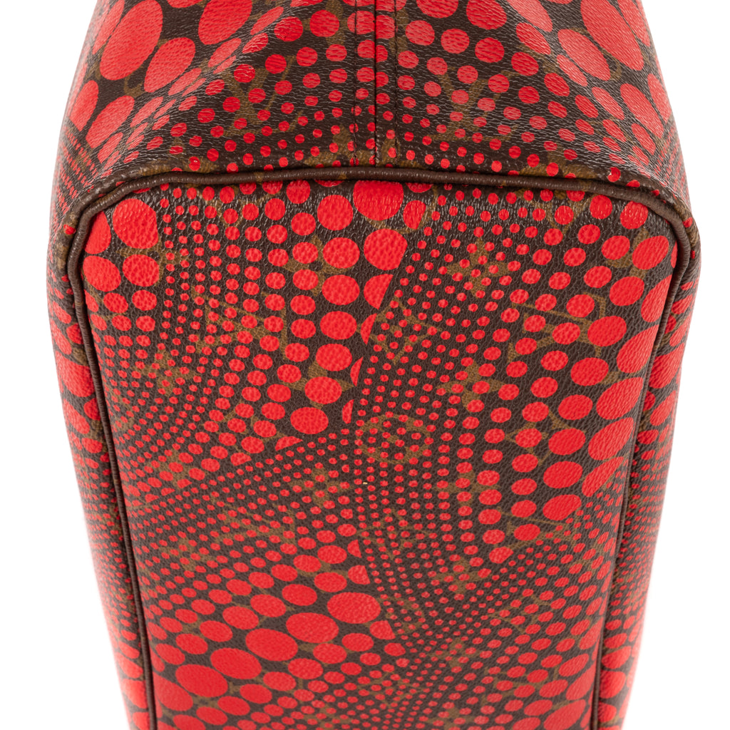 Shoulder Bag Ltd. Ed. Neverfull Kusama Yayoi MM Brown Monogram Infinite Dots