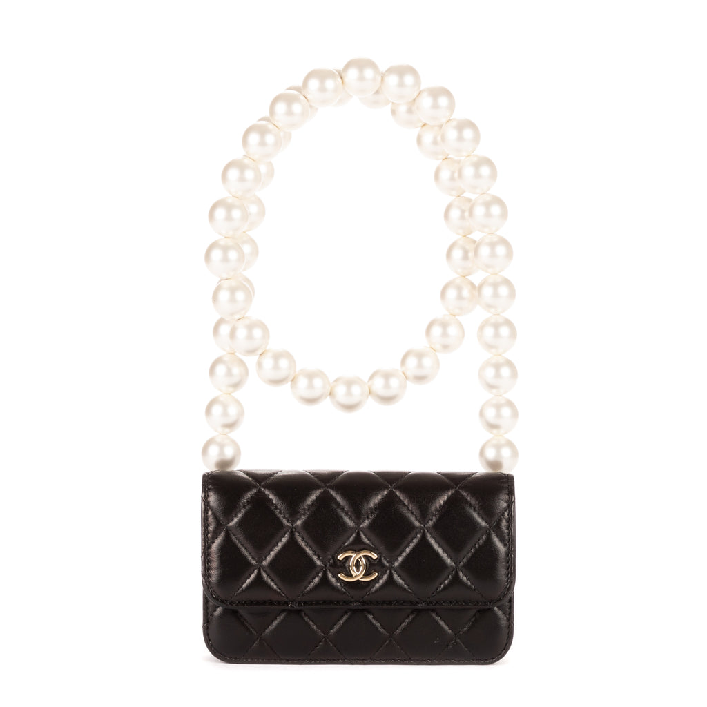 Chanel - WOC Maxi Perles - Noir