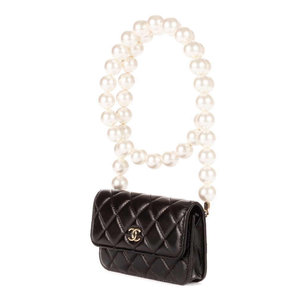 Chanel - WOC Maxi Perles - Noir
