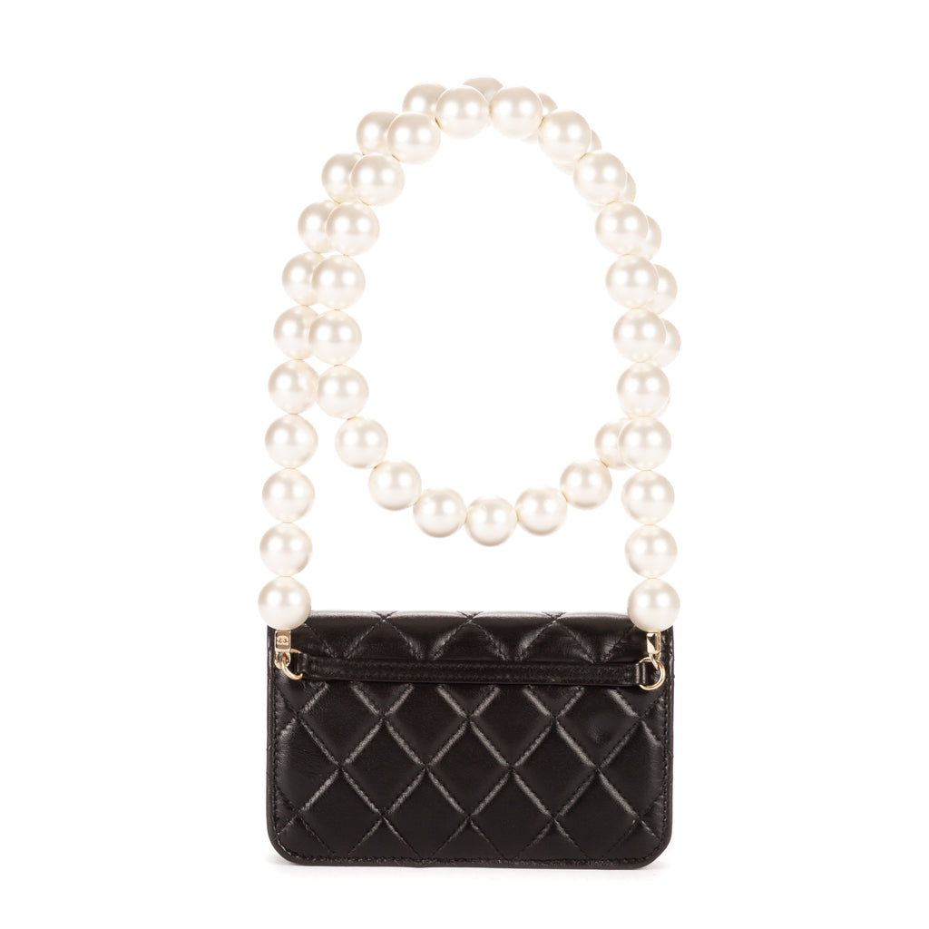 Chanel - WOC Maxi Perles - Noir