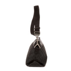 Shoulder Bag Blaster Black Intreccio Rubber