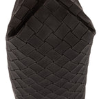 Shoulder Bag Blaster Black Intreccio Rubber