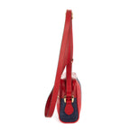 Shoulder Bag Ophidia Stripes Red Red/Blue/Beige canvas