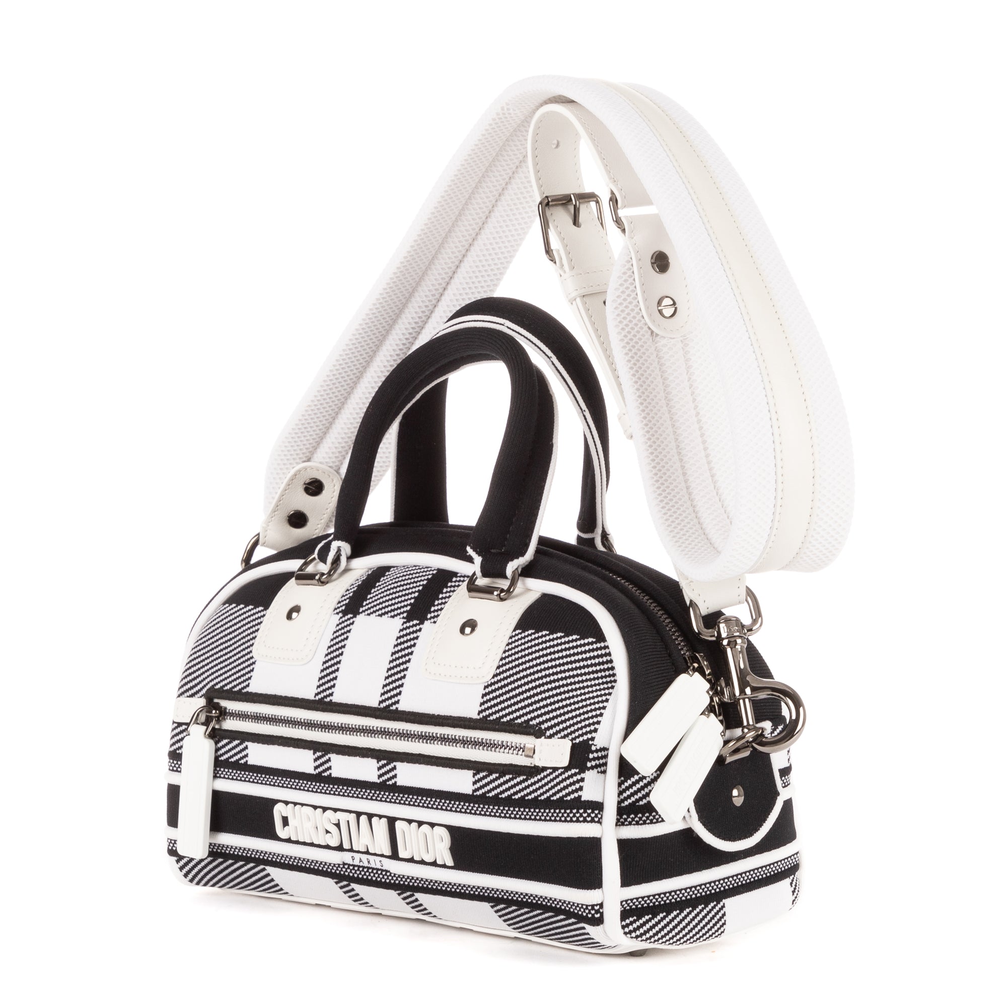 Handbag Ltd. Ed. Bowling Black Canvas Fabric