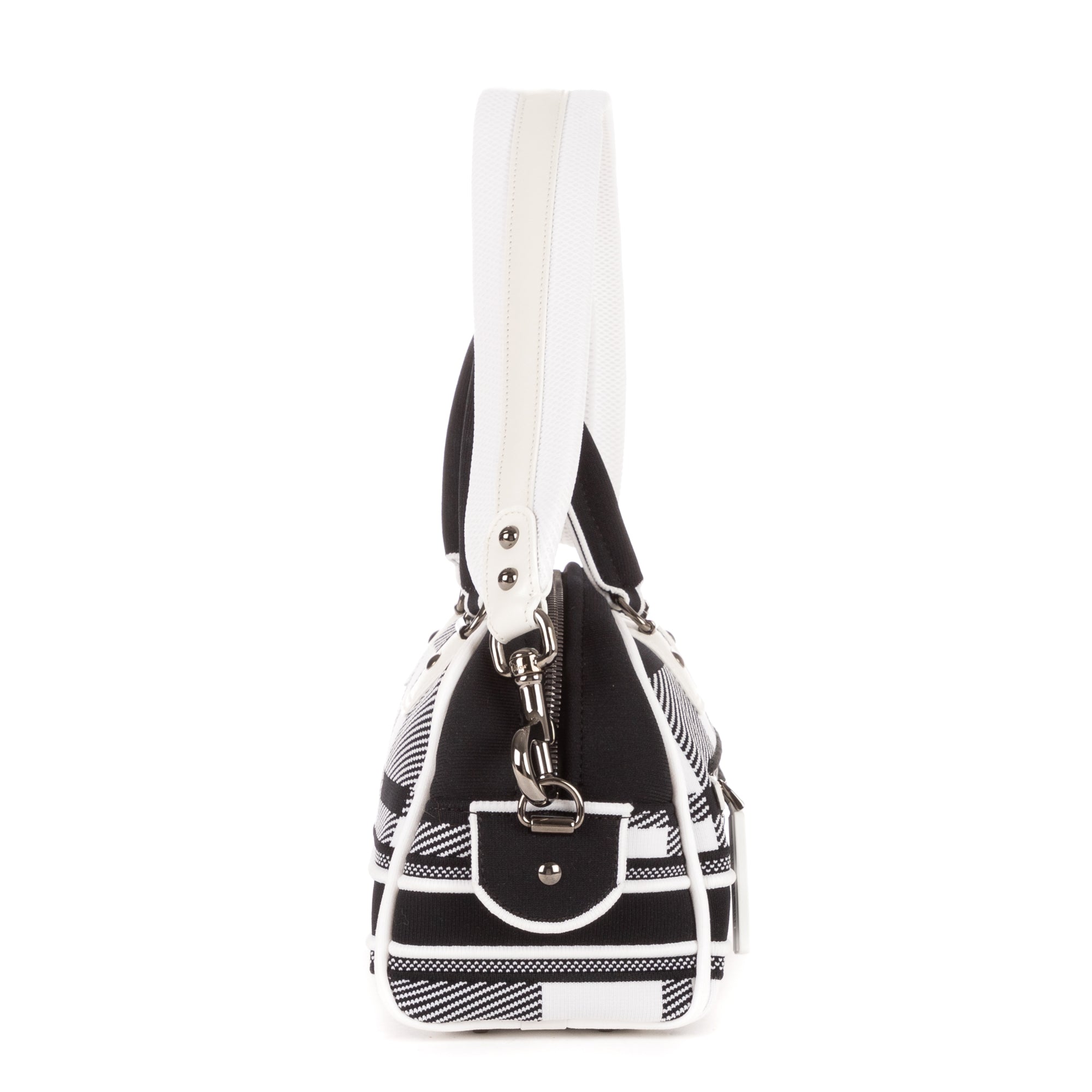 Handbag Ltd. Ed. Bowling Black Canvas Fabric