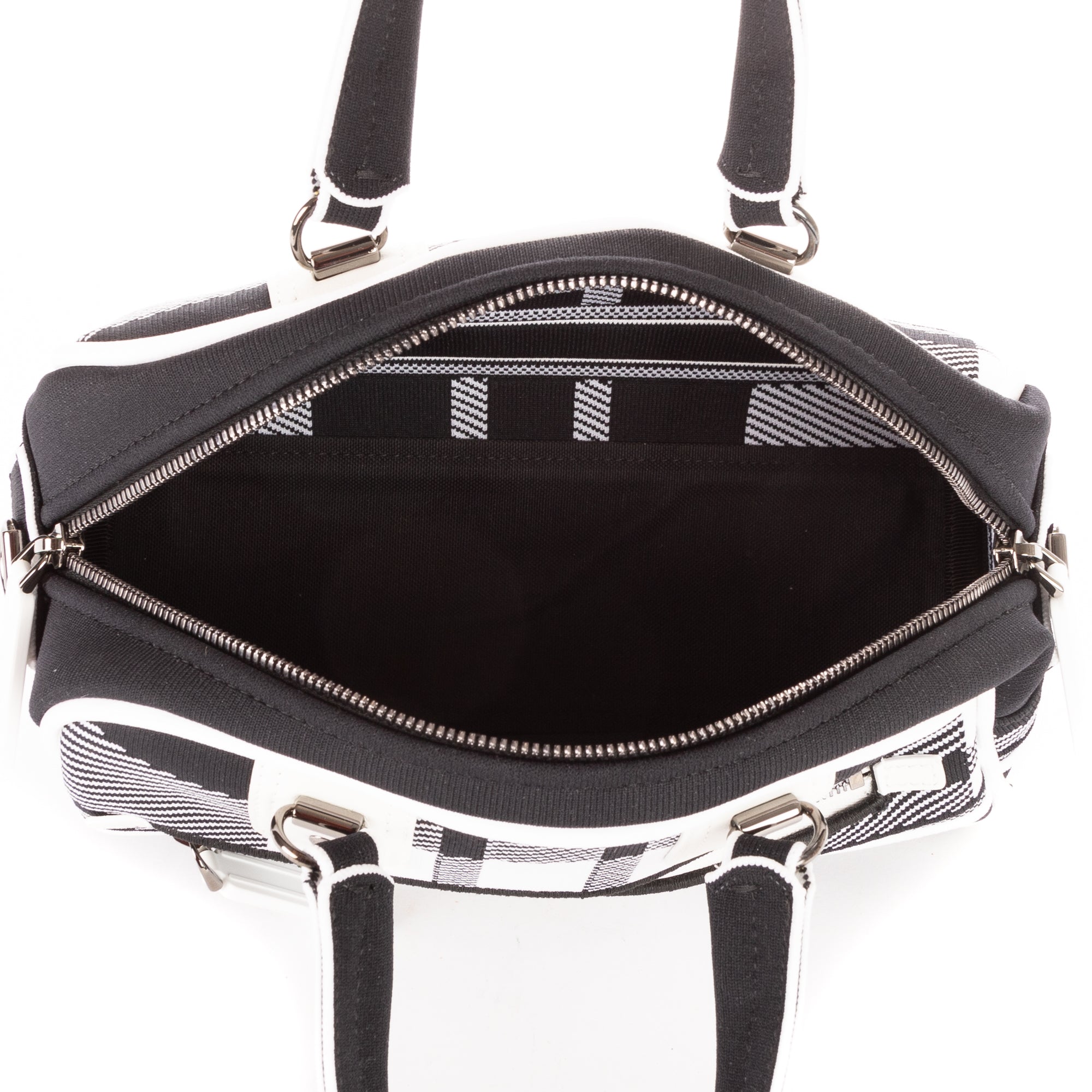 Handbag Ltd. Ed. Bowling Black Canvas Fabric