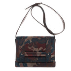 Shoulder Bag Ltd. Ed. Messenger Peter Doig Multicolor Jacquard Camouflage
