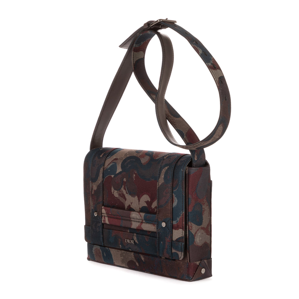 Shoulder Bag Ltd. Ed. Messenger Peter Doig Multicolor Jacquard Camouflage