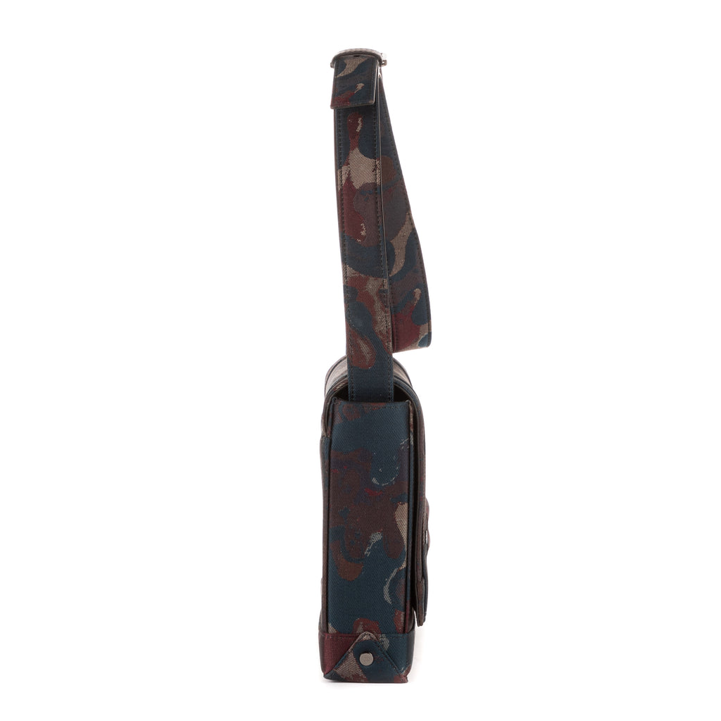 Shoulder Bag Ltd. Ed. Messenger Peter Doig Multicolor Jacquard Camouflage