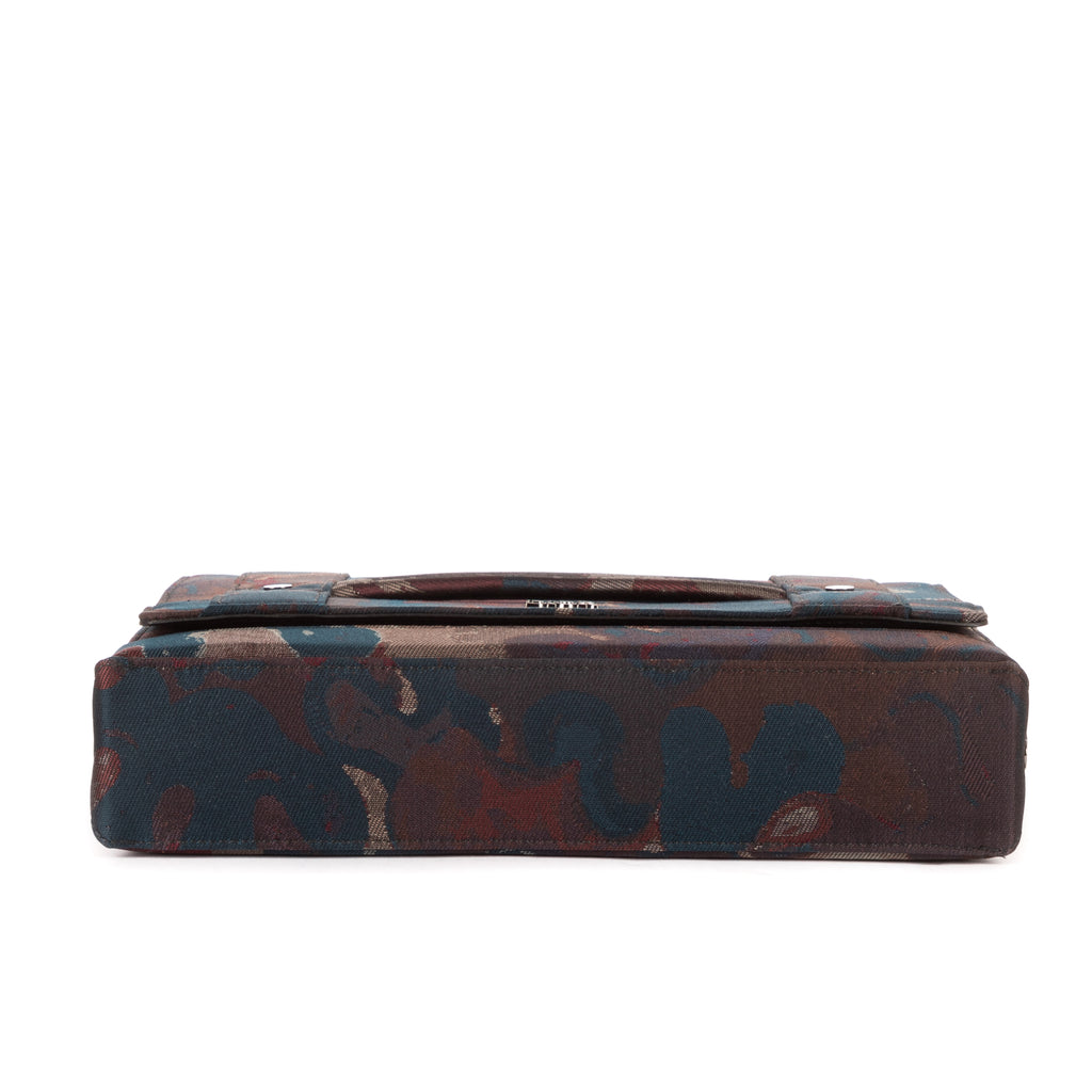 Shoulder Bag Ltd. Ed. Messenger Peter Doig Multicolor Jacquard Camouflage