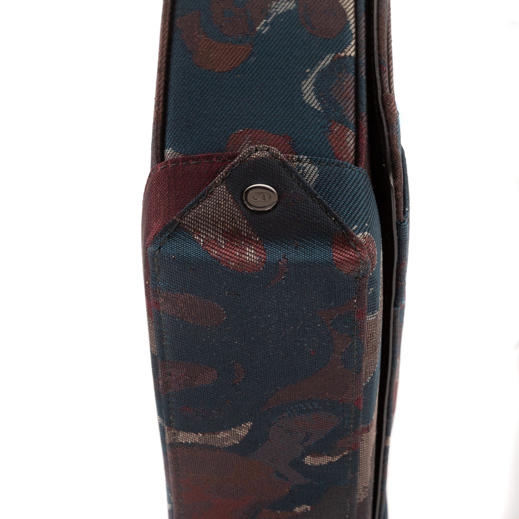 Shoulder Bag Ltd. Ed. Messenger Peter Doig Multicolor Jacquard Camouflage