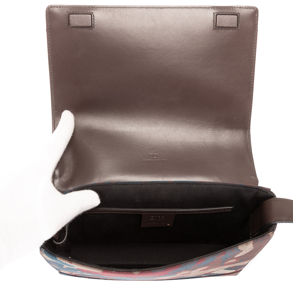 Shoulder Bag Ltd. Ed. Messenger Peter Doig Multicolor Jacquard Camouflage