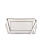 Handbag Nano Belt Silver Metalic Calfskin leather