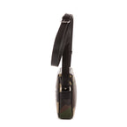 Shoulder Bag Zip Messenger Camouflage Celine Khaki Camouflage Canvas